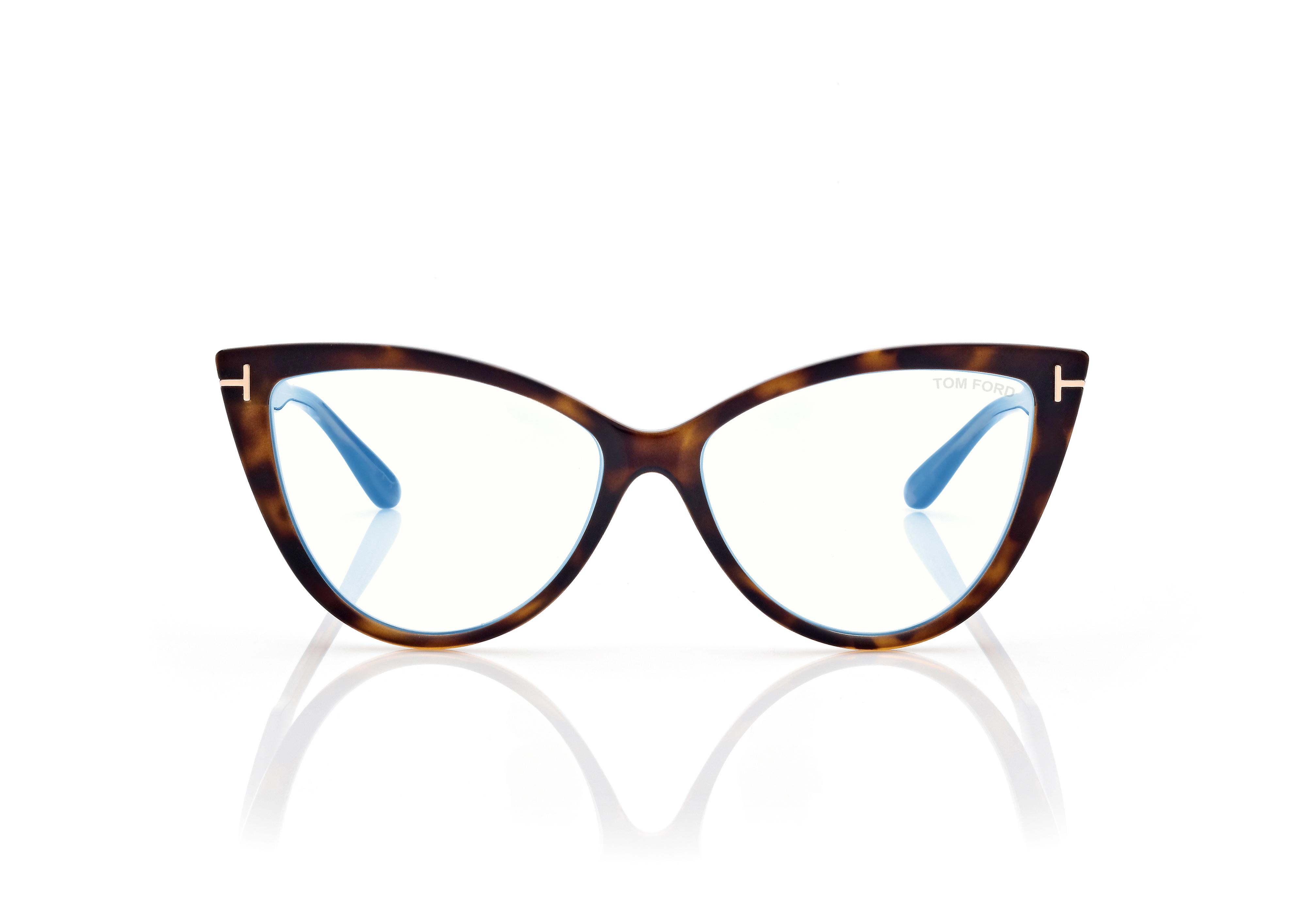 BLUE BLOCK CAT EYE OPTICALS | Tom Ford Fashion