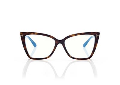BLUE BLOCK SQUARE CAT EYE OPTICALS image number 0