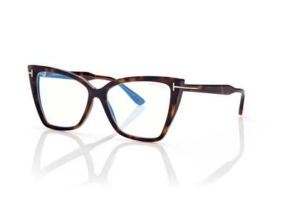 BLUE BLOCK SQUARE CAT EYE OPTICALS image number 1