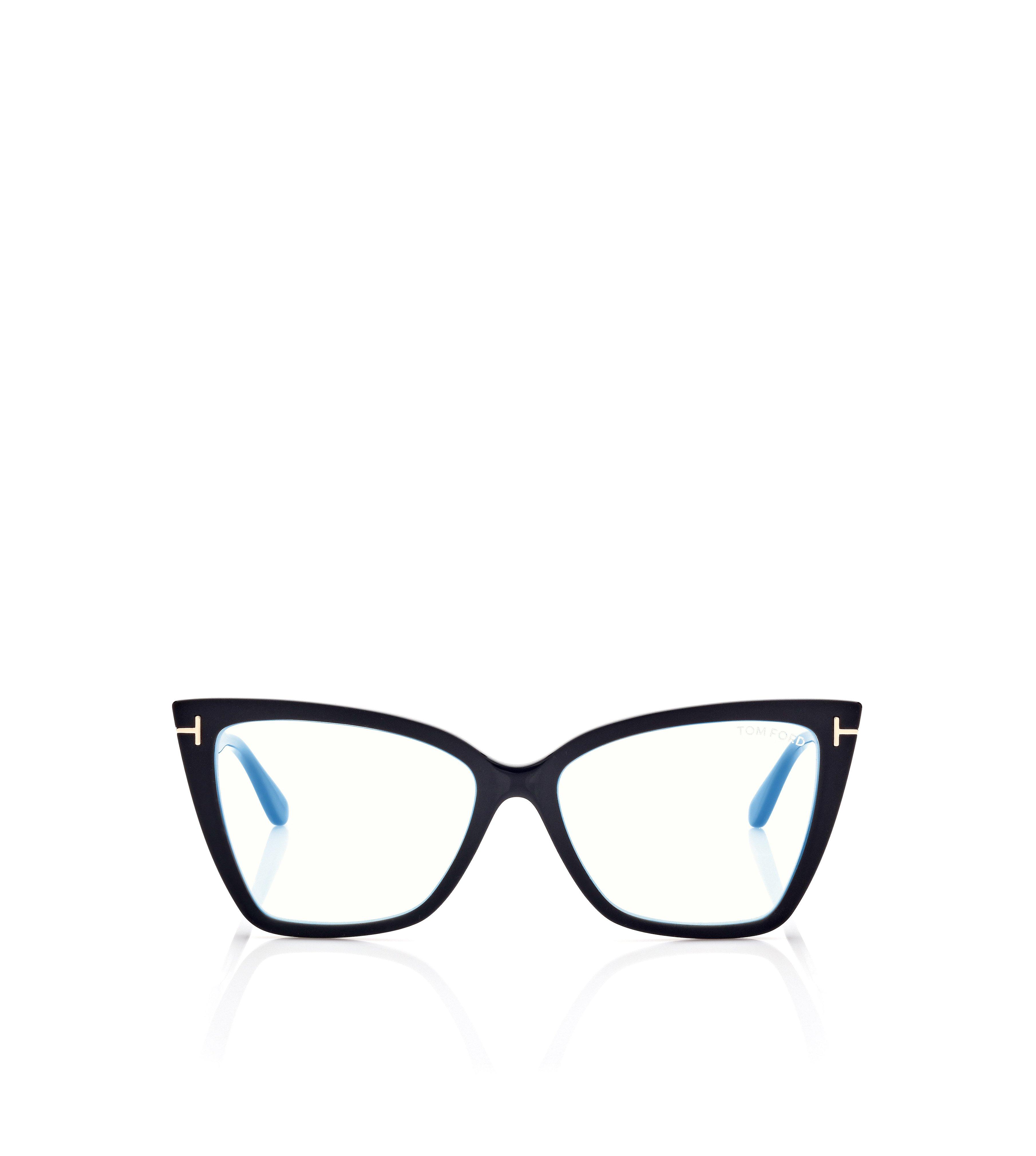 BLUE BLOCK SQUARE CAT EYE OPTICALS