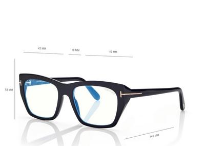 BLUE BLOCK SQUARE OPTICALS image number 3