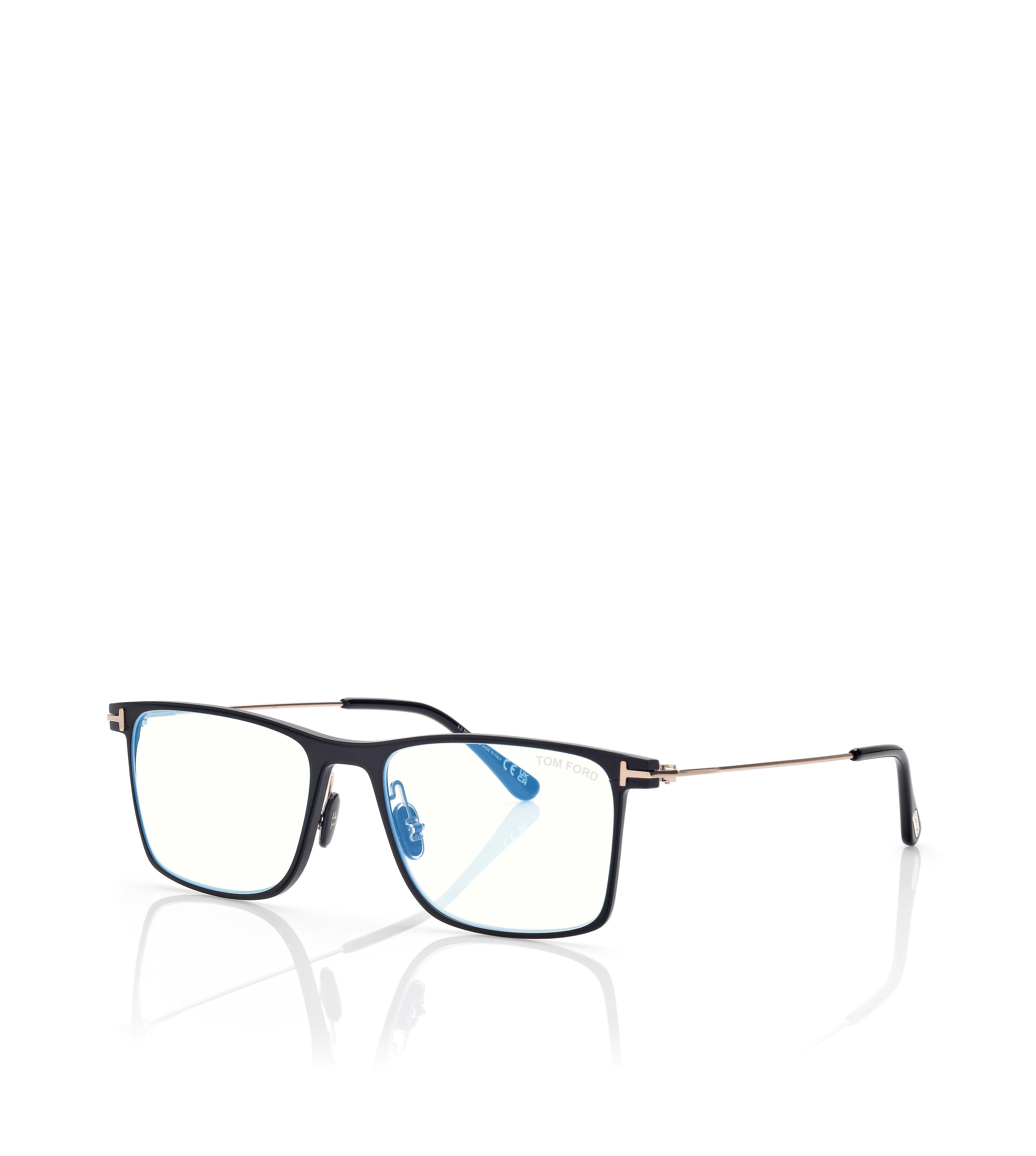 BLUE BLOCK SQUARE OPTICALS