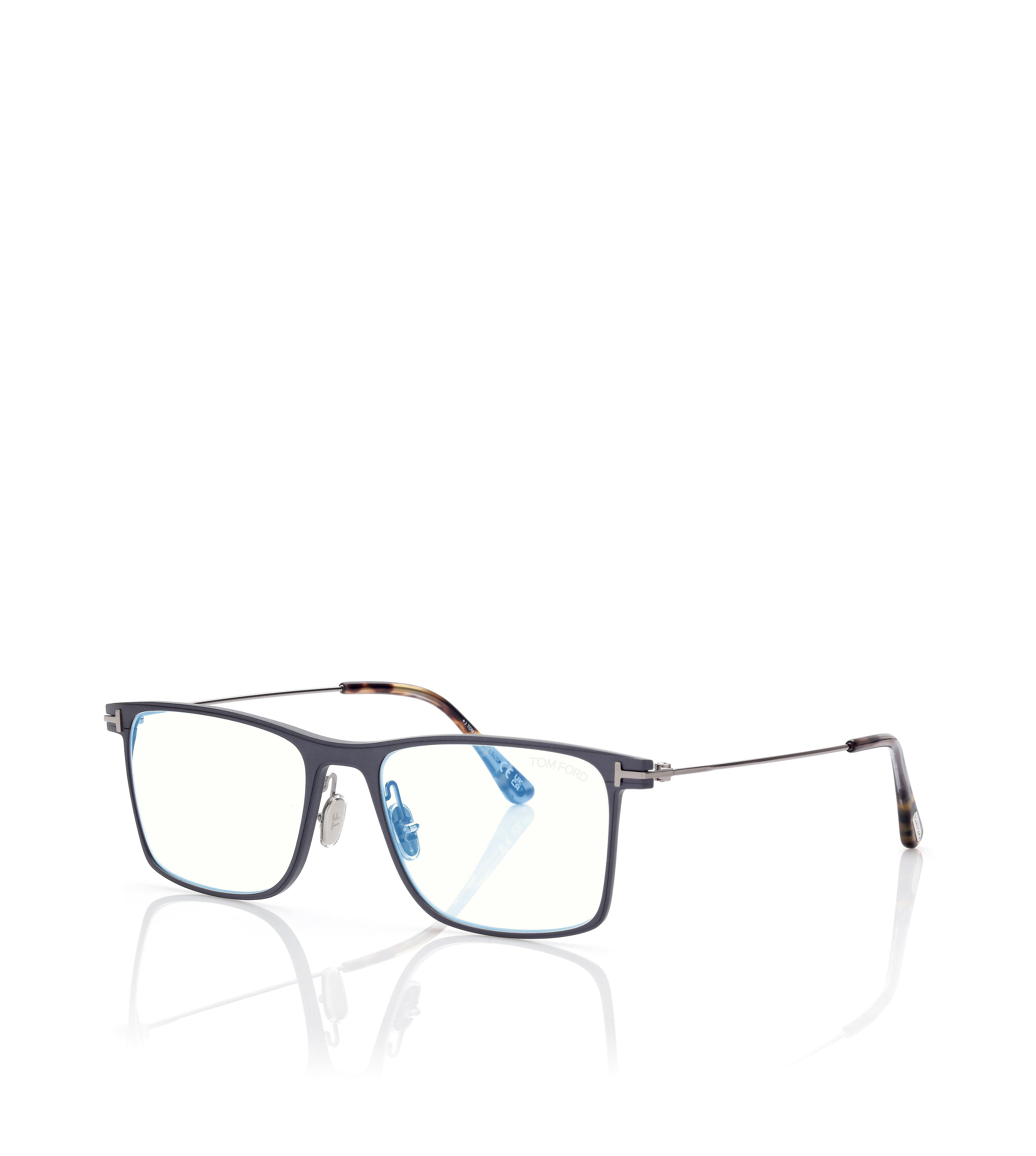 BLUE BLOCK SQUARE OPTICALS