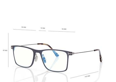 BLUE BLOCK SQUARE OPTICALS image number 3