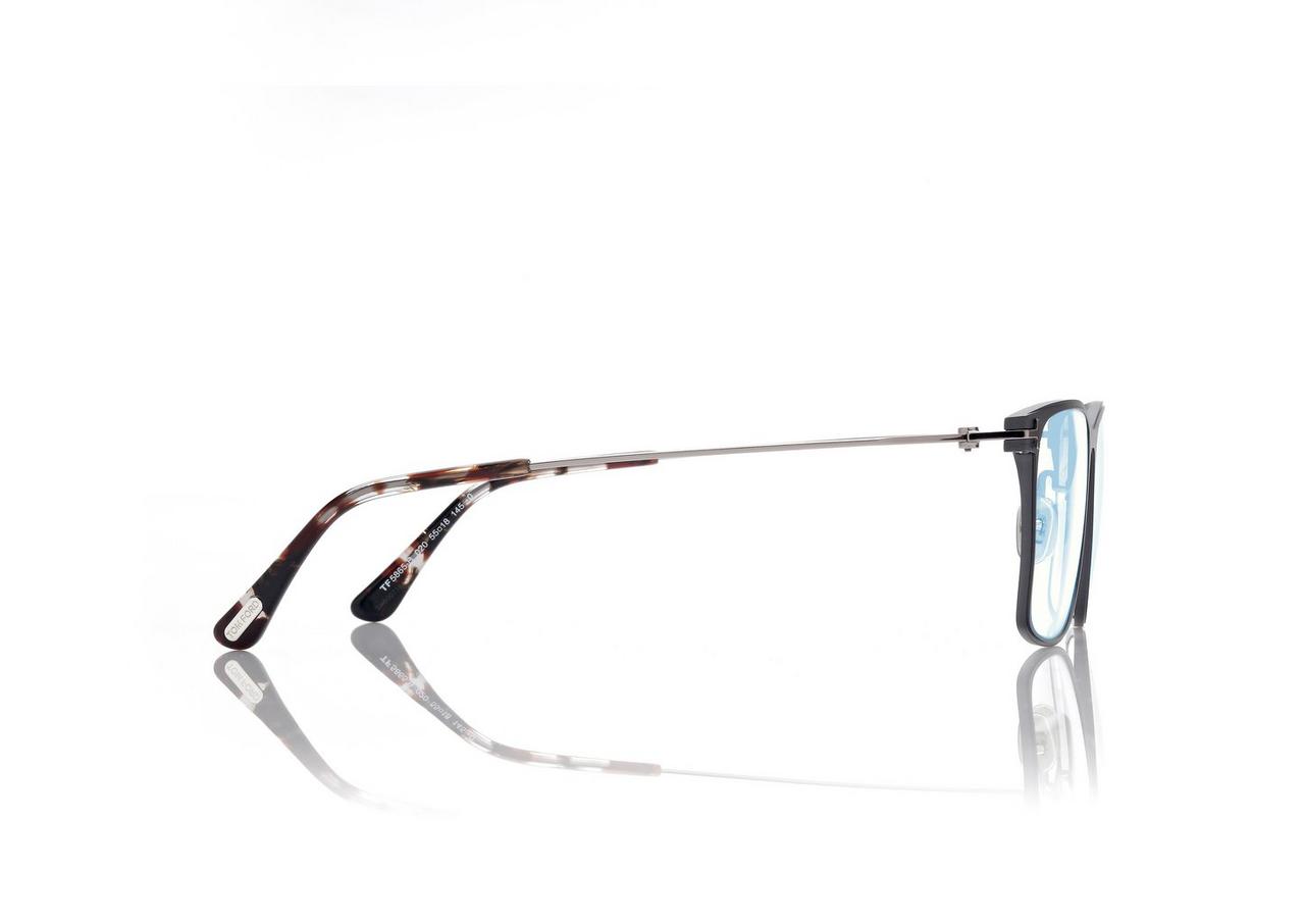 BLUE BLOCK SQUARE OPTICALS image number 2