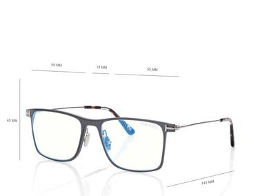 BLUE BLOCK SQUARE OPTICALS image number 3