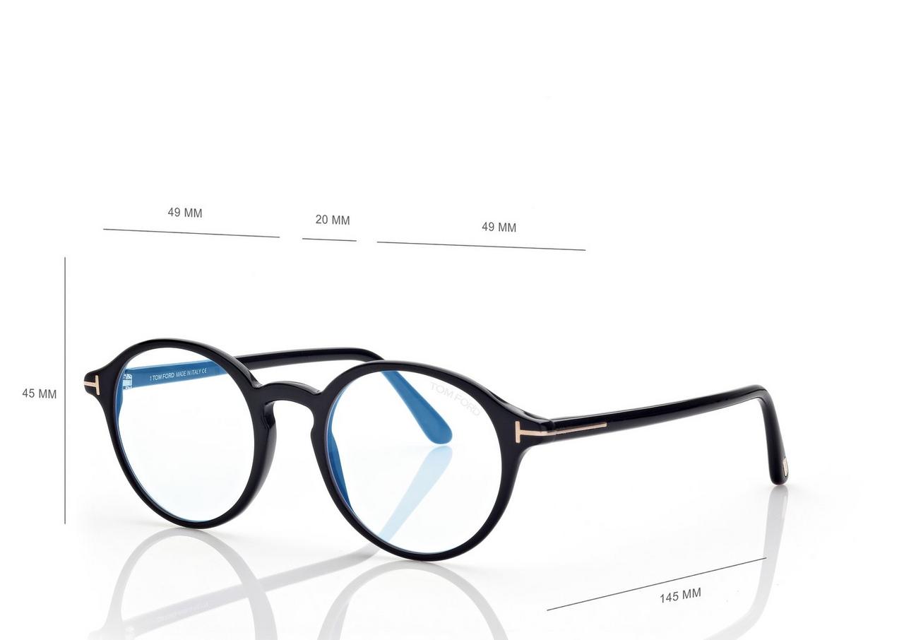 BLUE BLOCK  ROUND OPTICALS image number 3