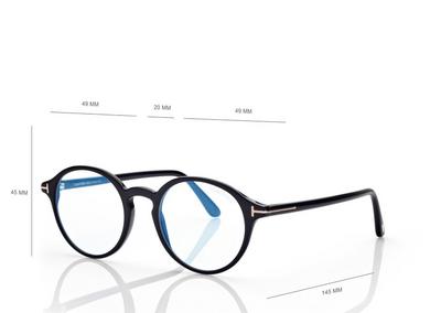 BLUE BLOCK  ROUND OPTICALS image number 3
