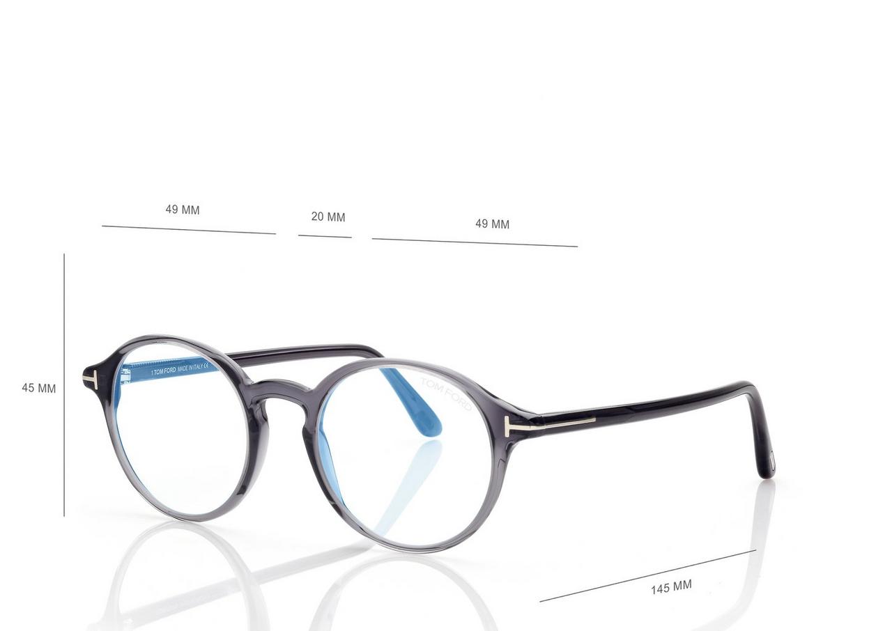 BLUE BLOCK  ROUND OPTICALS image number 3