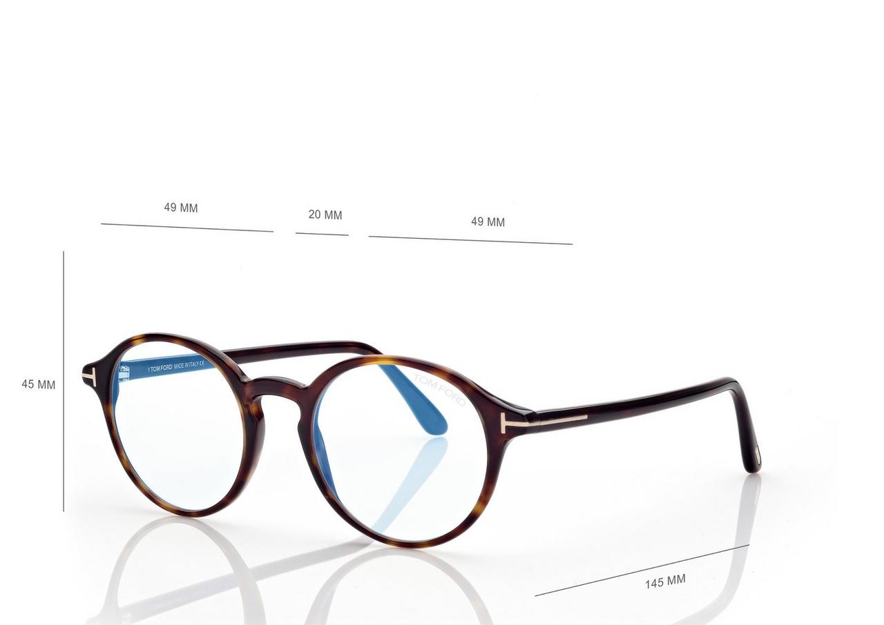 BLUE BLOCK  ROUND OPTICALS image number 3
