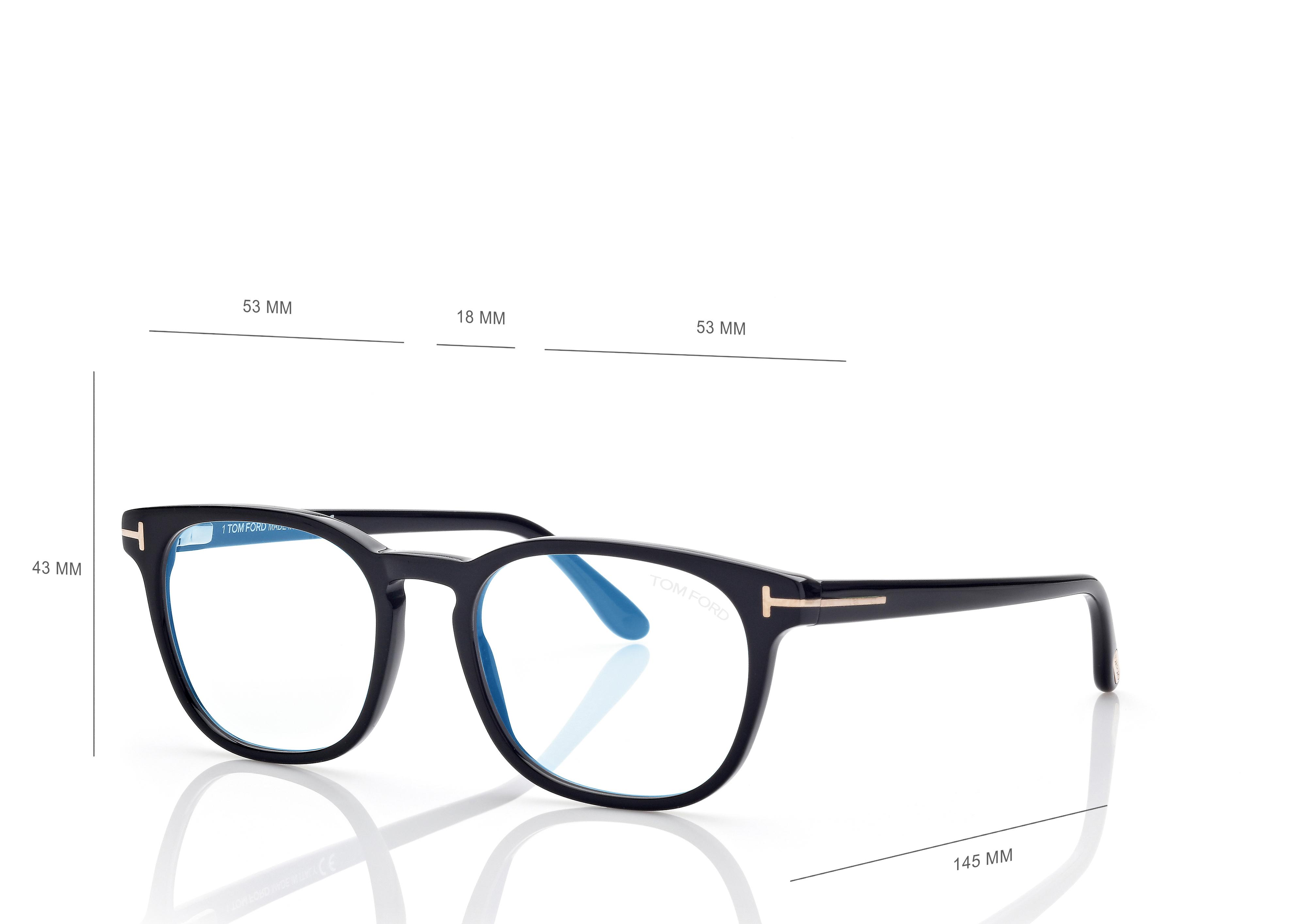 BLUE BLOCK ROUND OPTICALS | TOM FORD Fashion