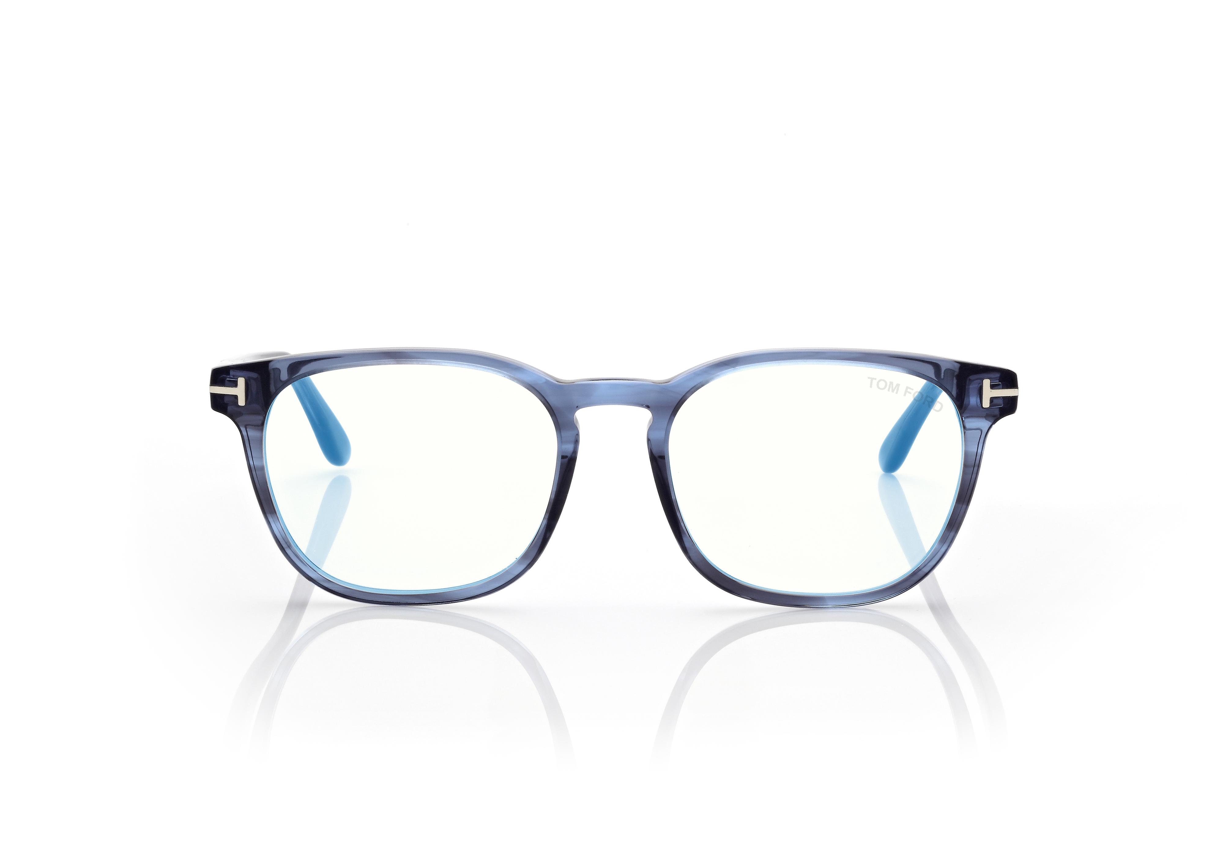 BLUE BLOCK ROUND OPTICALS TOM FORD Fashion