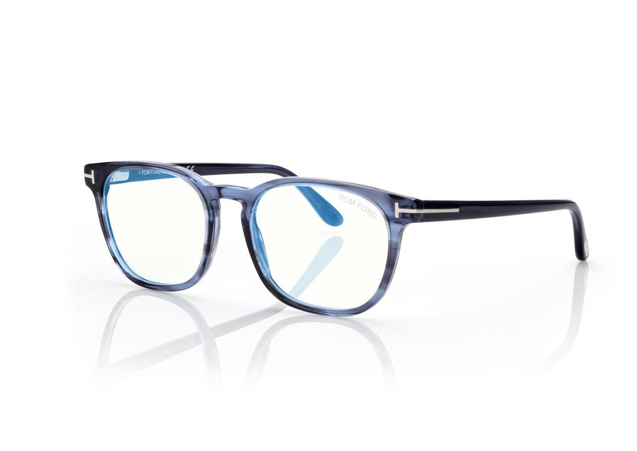 BLUE BLOCK ROUND OPTICALS image number 1