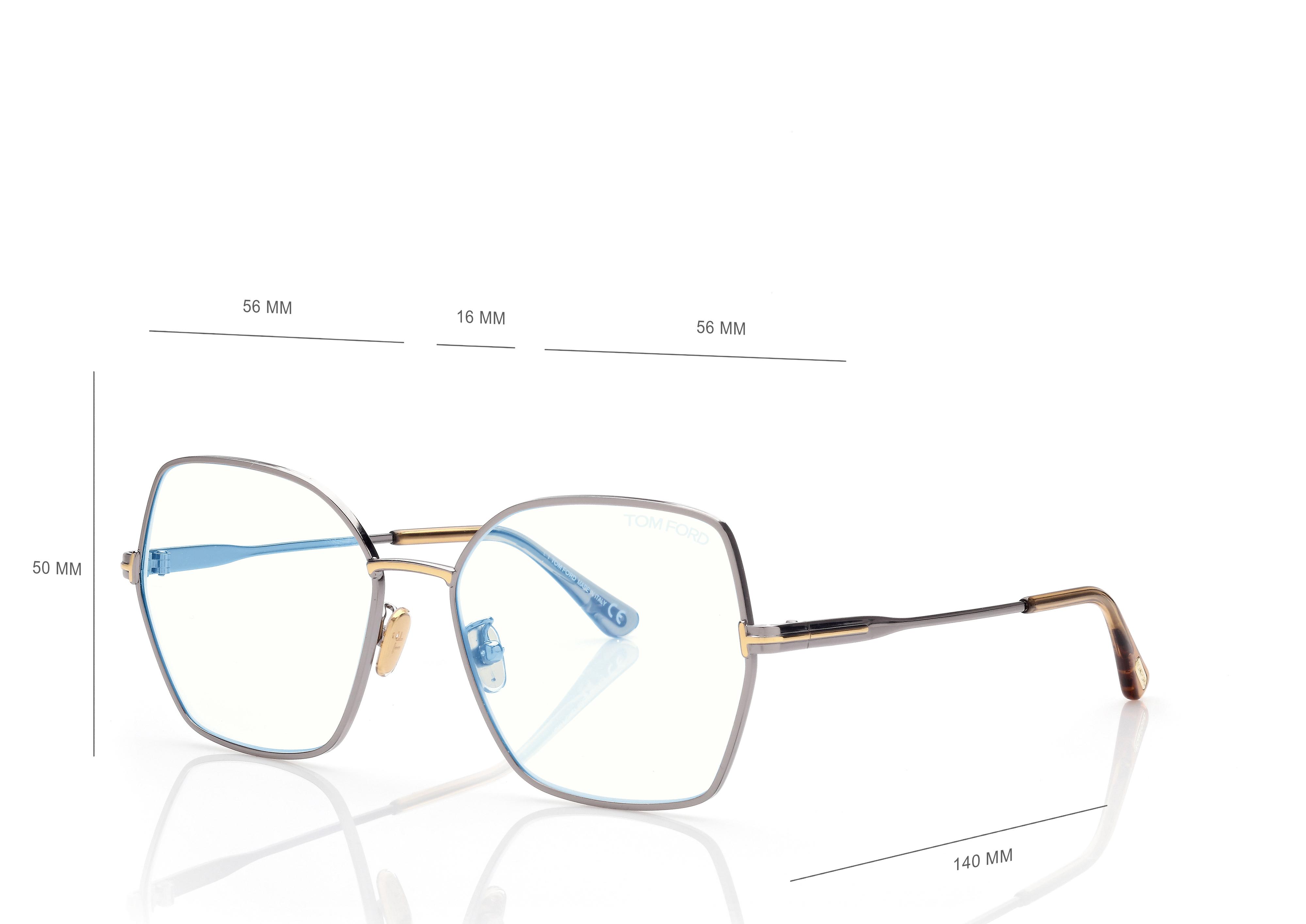 BLUE BLOCK BUTTERFLY OPTICALS