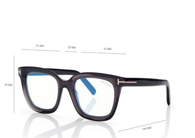 BLUE BLOCK  SQUARE OPTICALS image number 3