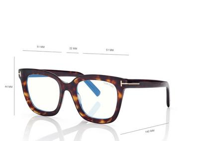 BLUE BLOCK  SQUARE OPTICALS image number 3