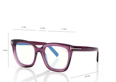 BLUE BLOCK  SQUARE OPTICALS image number 3