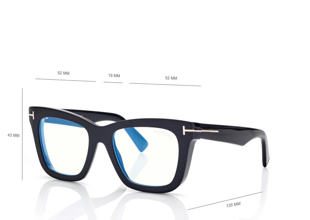 BLUE BLOCK  SQUARE OPTICALS image number 3