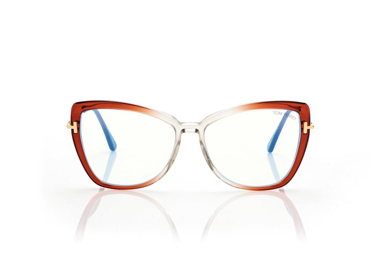 BLUE BLOCK BUTTERFLY OPTICALS