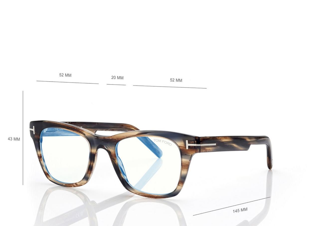 BLUE BLOCK SQUARE OPTICALS image number 3