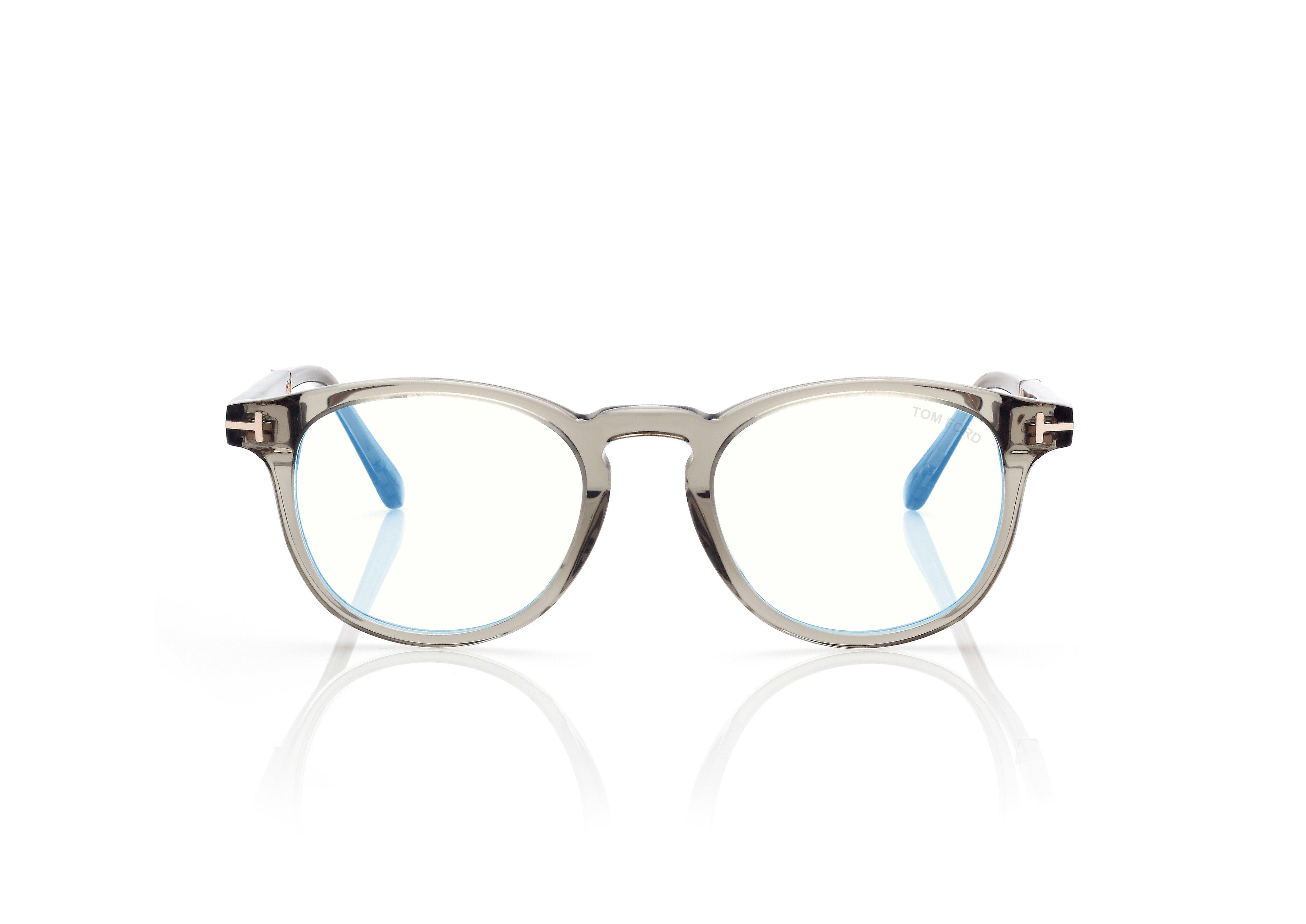 Tom Ford FT5891 Eyeglasses Light Green Acetate Round Tom Ford® FT5891-F-B Round Eyeglasses - EuroOptica main image 3