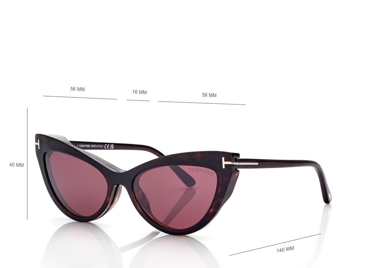 Tom ford magnetic store clip on sunglasses