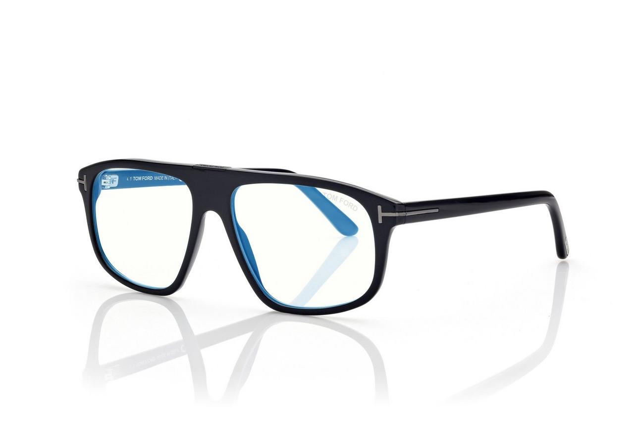 BLUE BLOCK SQUARE OPTICALS image number 1