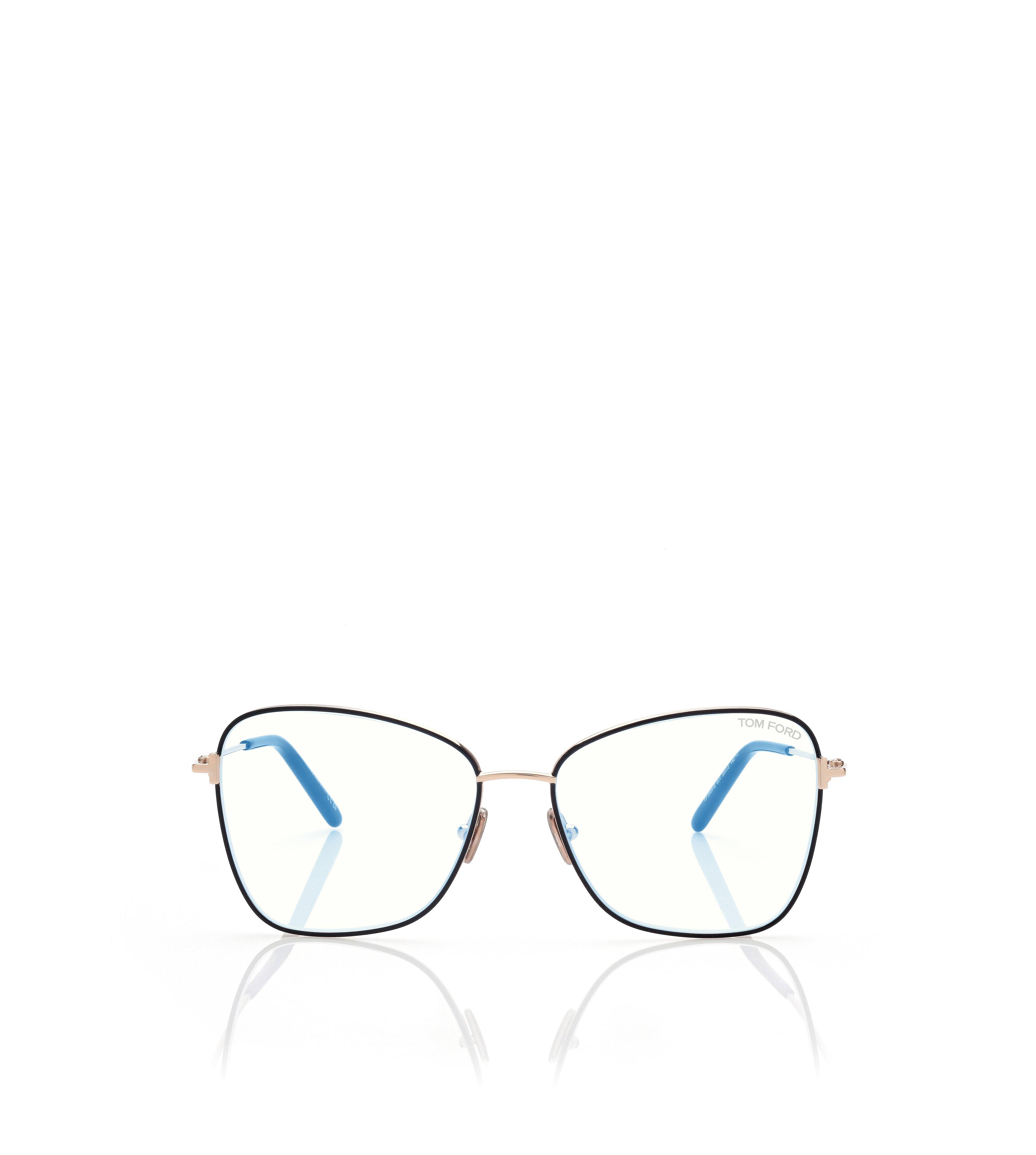 BLUE BLOCK BUTTERFLY OPTICALS