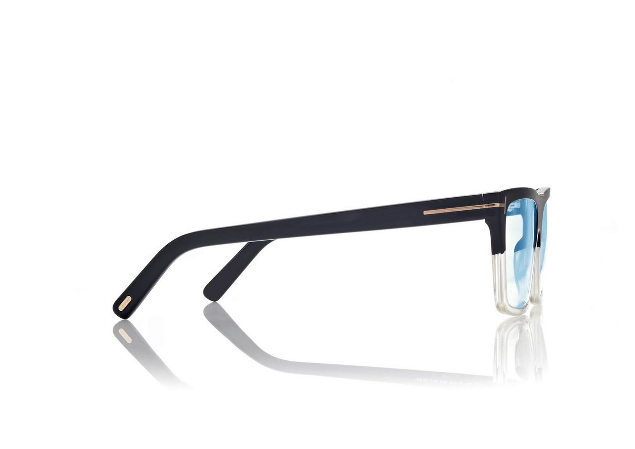 BLUE BLOCK SQUARE OPTICALS image number 2