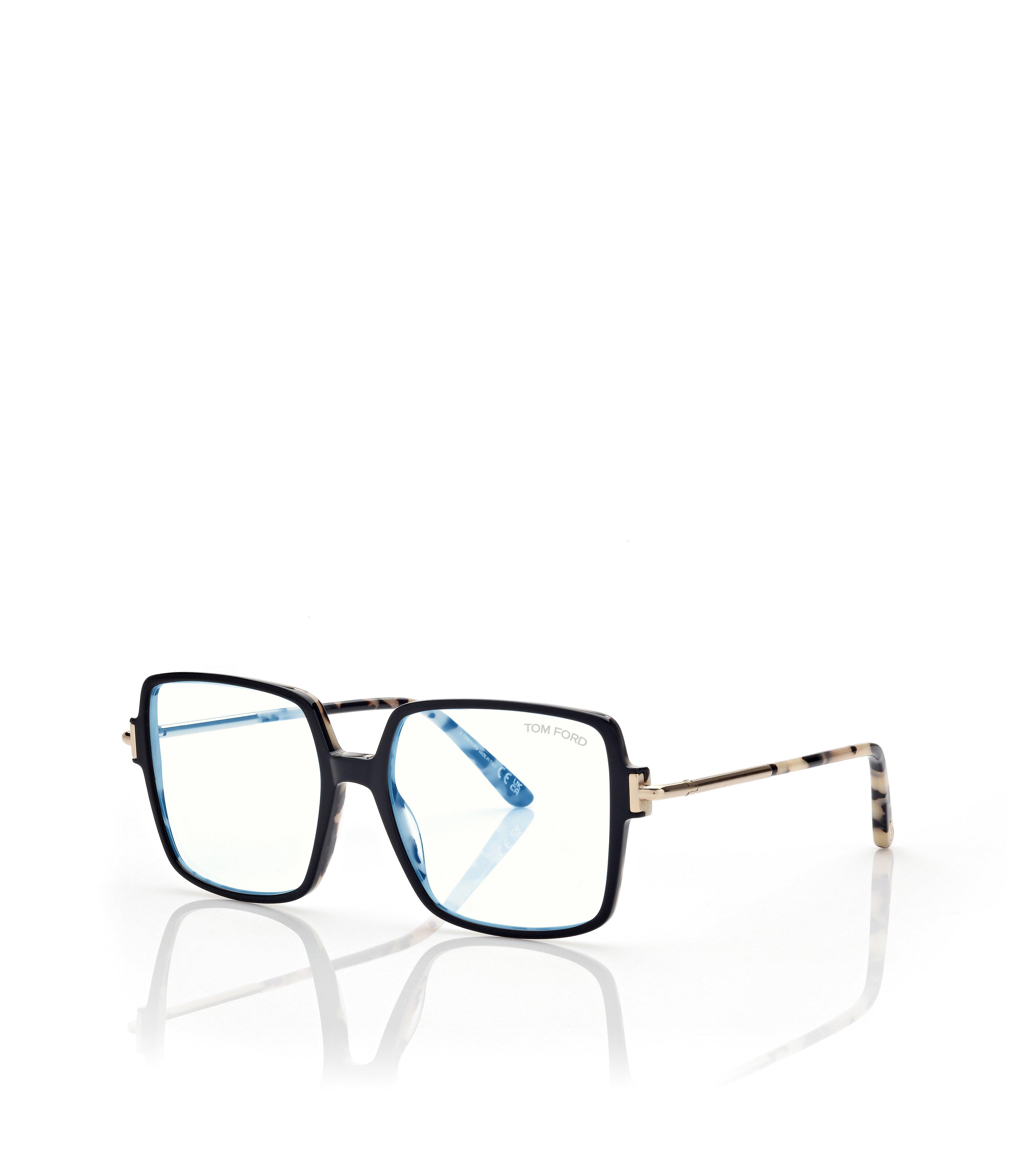 BLUE BLOCK SQUARE OPTICALS