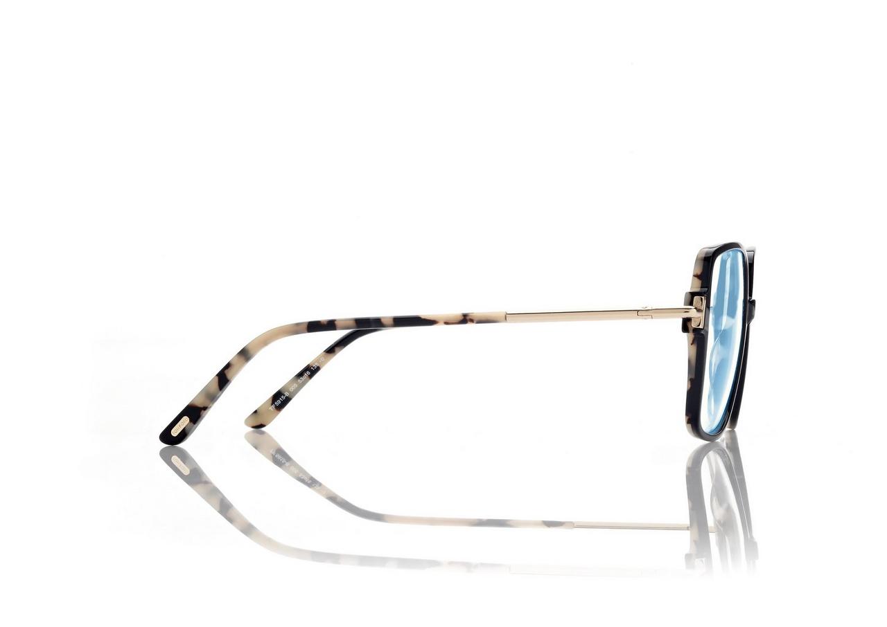 BLUE BLOCK SQUARE OPTICALS image number 2