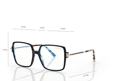 BLUE BLOCK SQUARE OPTICALS image number 3