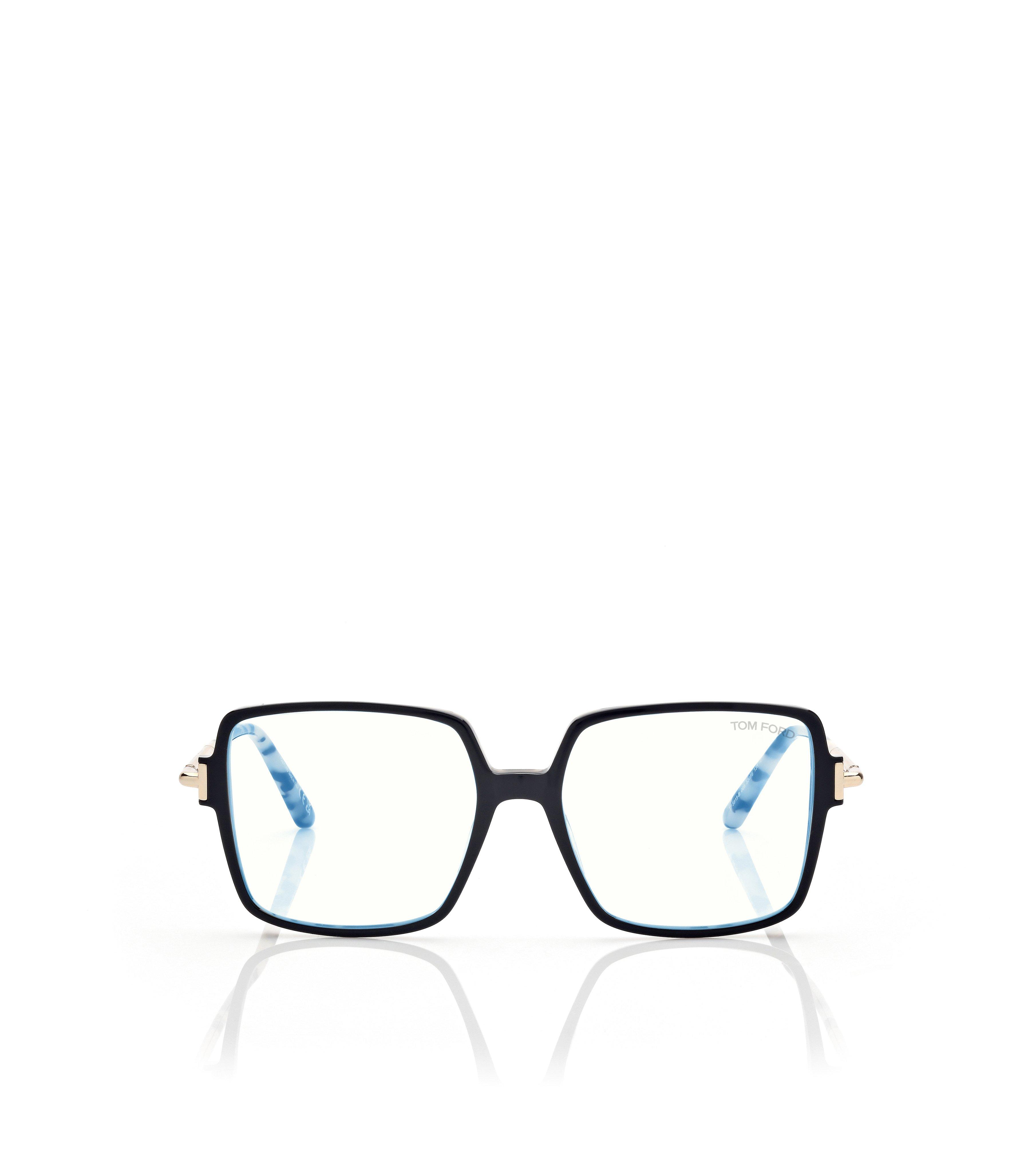 BLUE BLOCK SQUARE OPTICALS