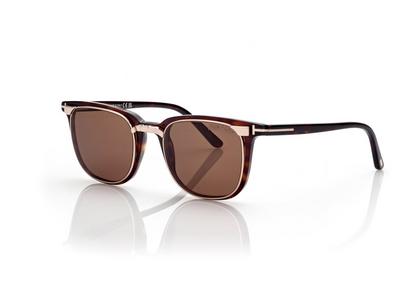 CLIP ON BLUE BLOCK SQUARE OPTICALS image number 1
