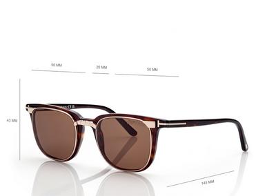 CLIP ON BLUE BLOCK SQUARE OPTICALS image number 3