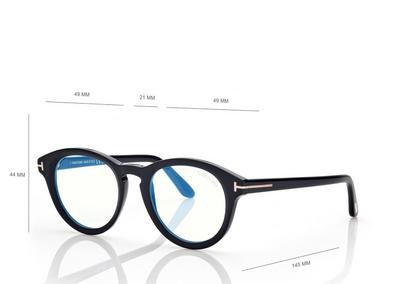 BLUE BLOCK ROUND OPTICALS image number 3