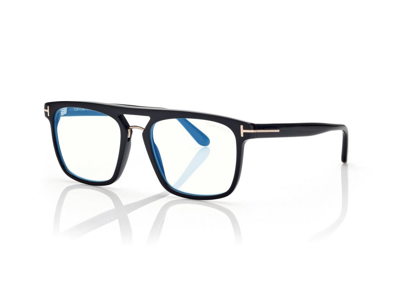 BLUE BLOCK SQUARE OPTICALS image number 1