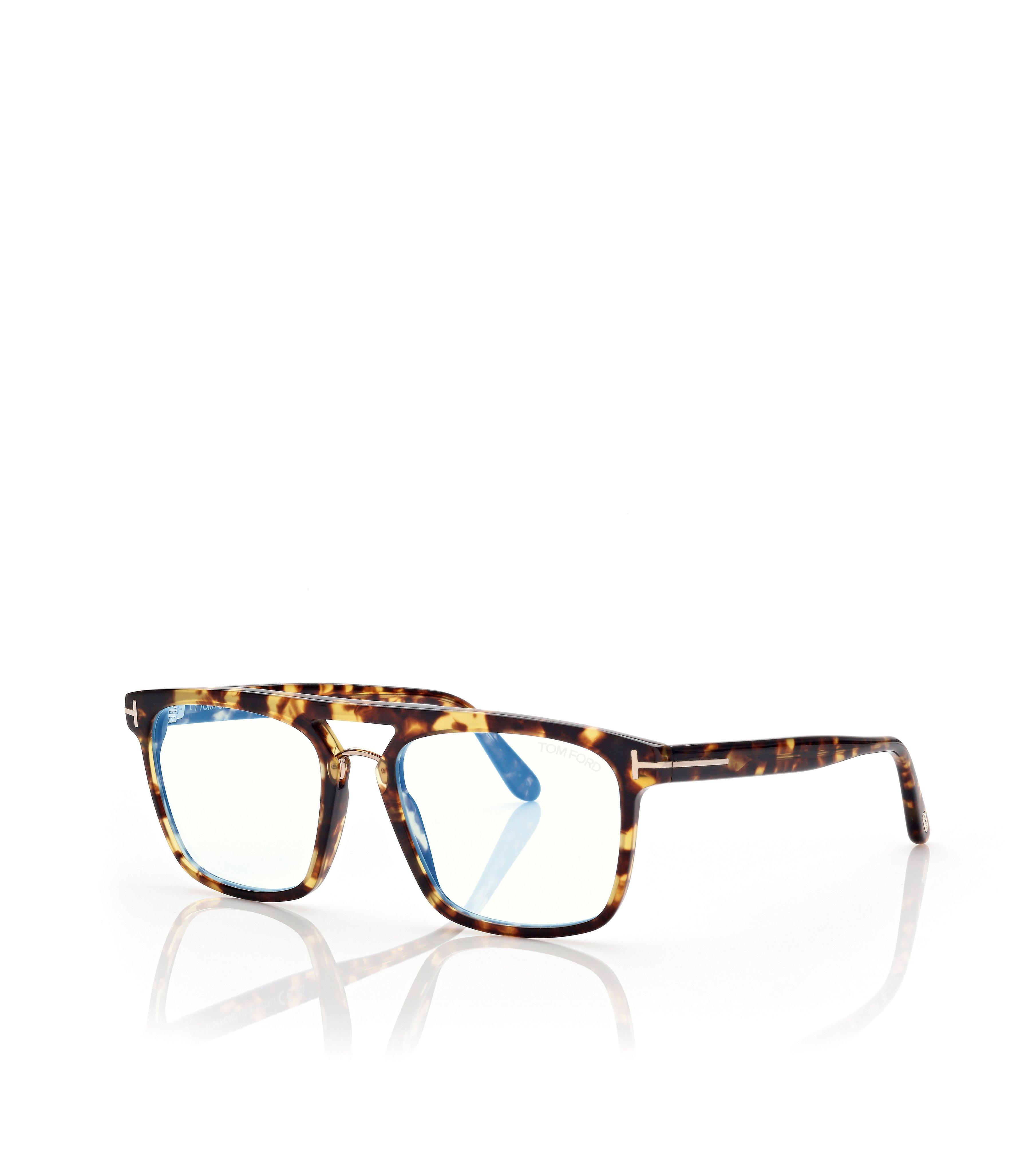 BLUE BLOCK SQUARE OPTICALS