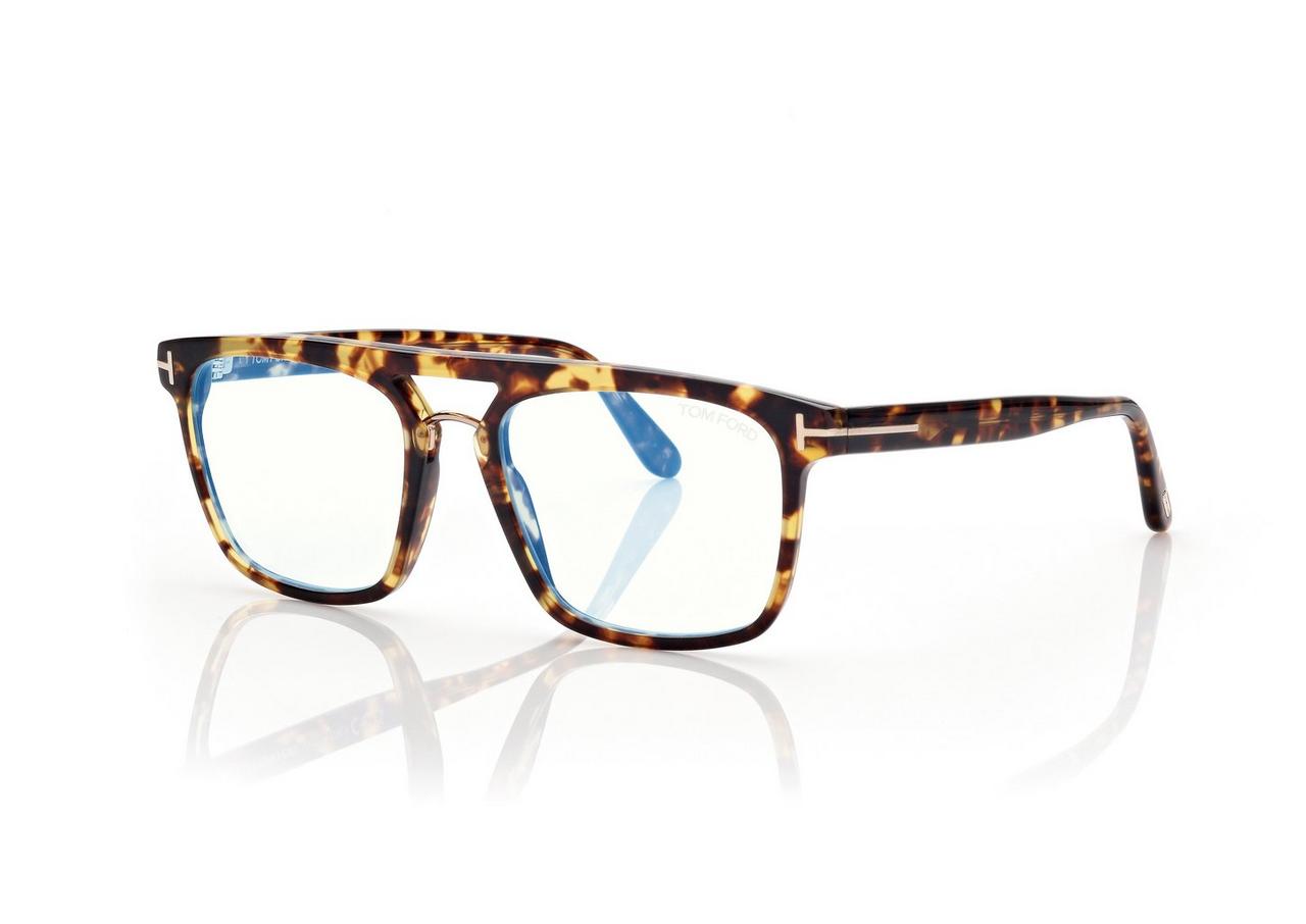 BLUE BLOCK SQUARE OPTICALS image number 1