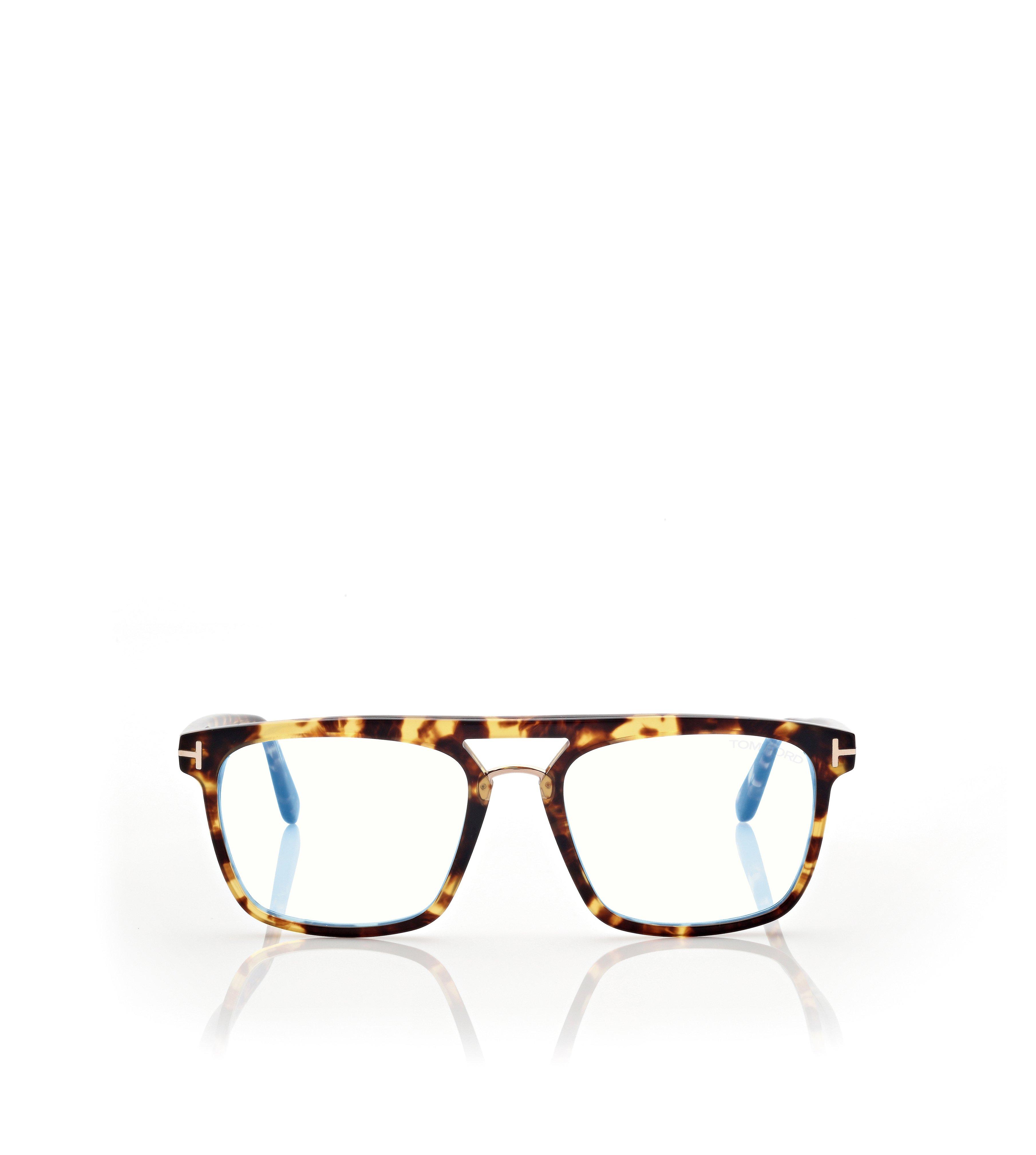 BLUE BLOCK SQUARE OPTICALS