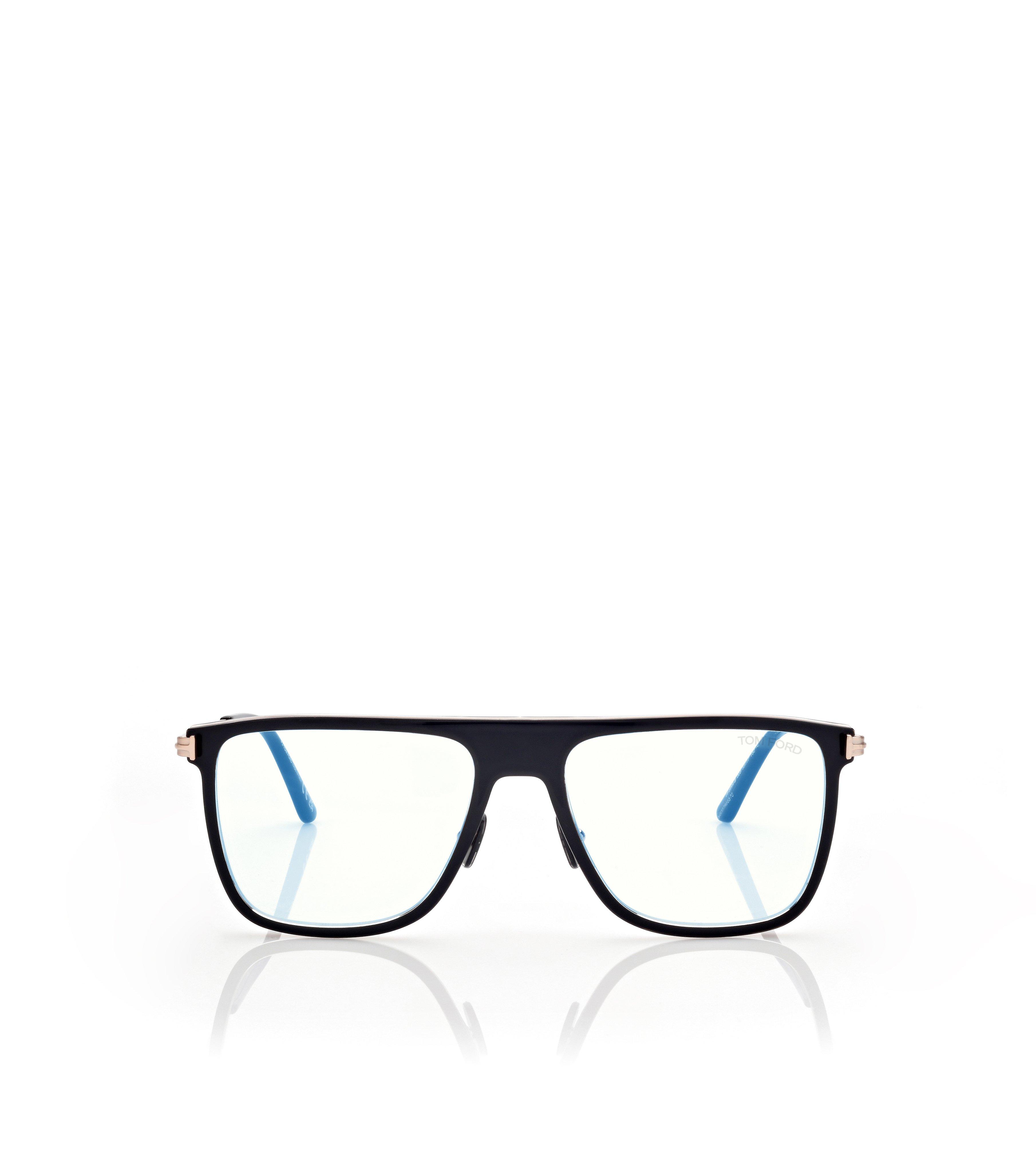 BLUE BLOCK SQUARE OPTICALS