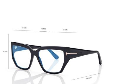 BLUE BLOCK SQUARE OPTICALS | TOM FORD Fashion