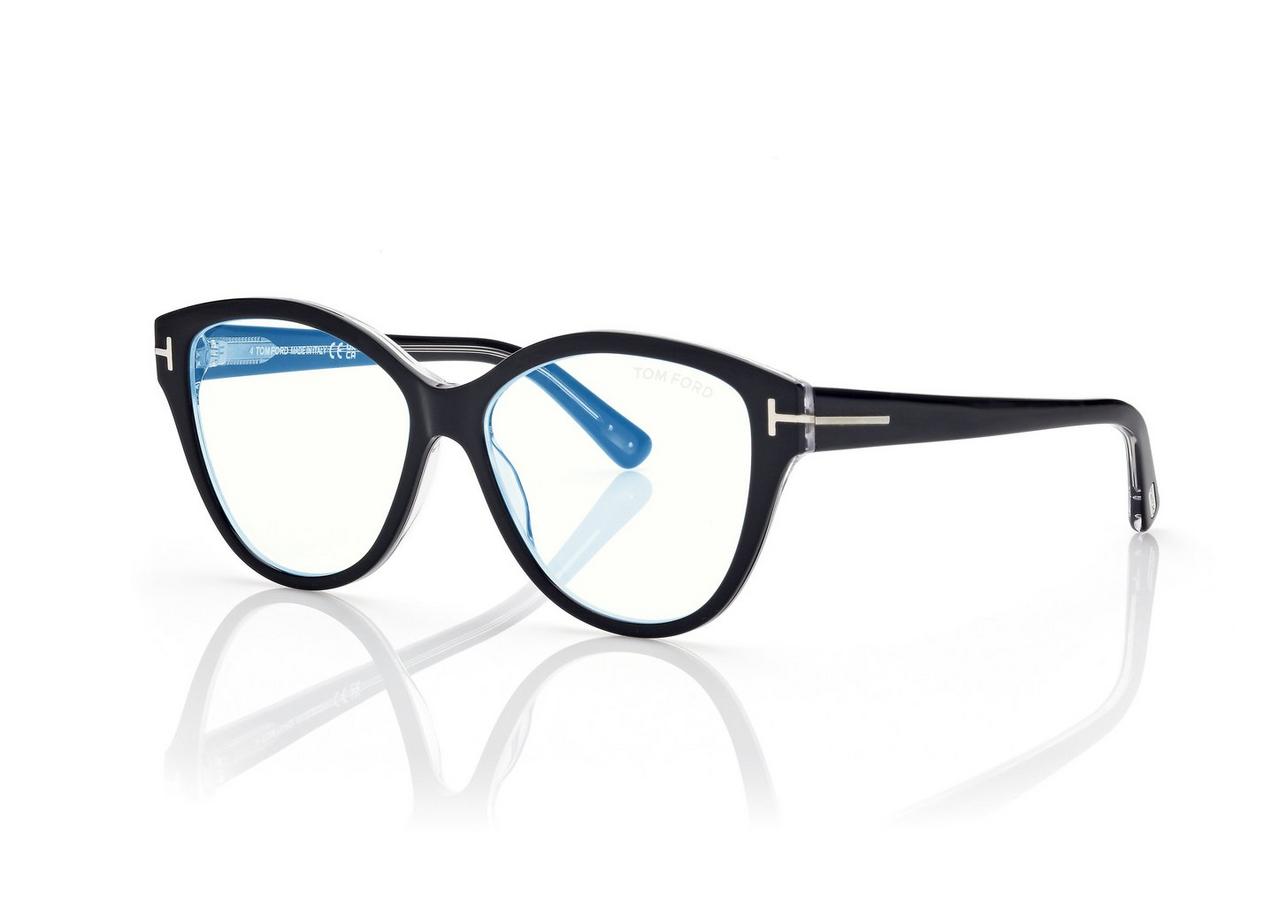 BLUE BLOCK CAT EYE OPTICALS image number 1