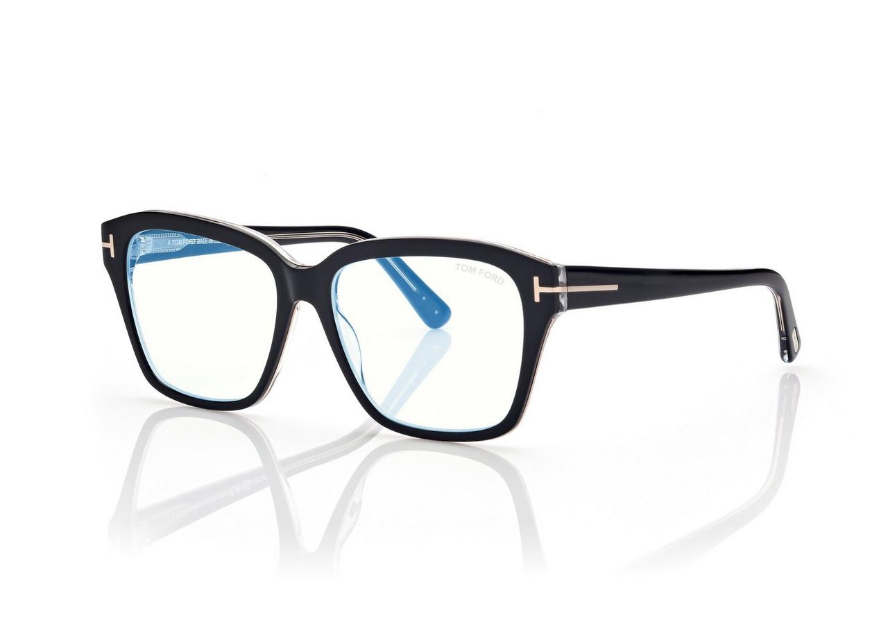 BLUE BLOCK SQUARE OPTICALS image number 1