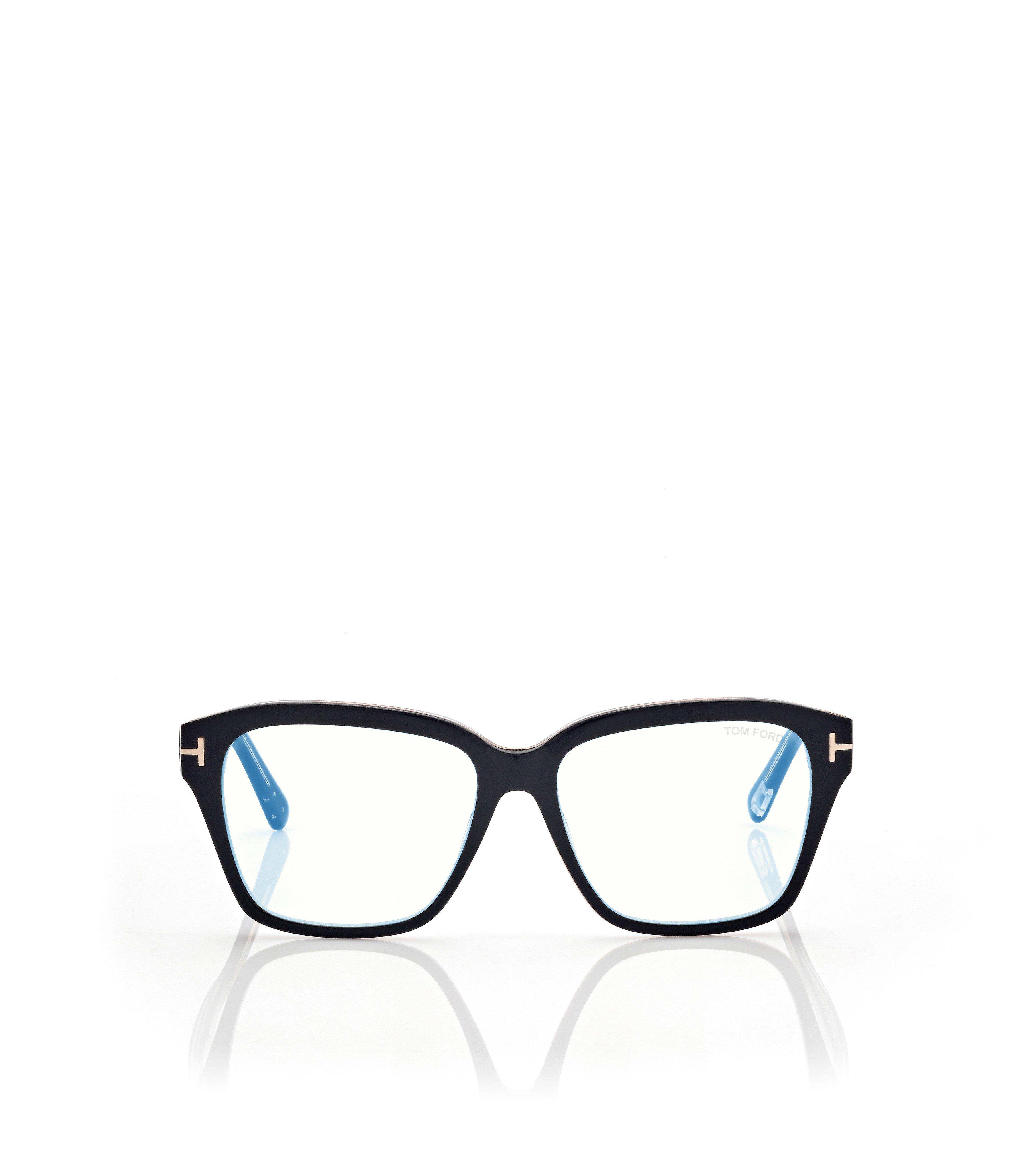 BLUE BLOCK SQUARE OPTICALS