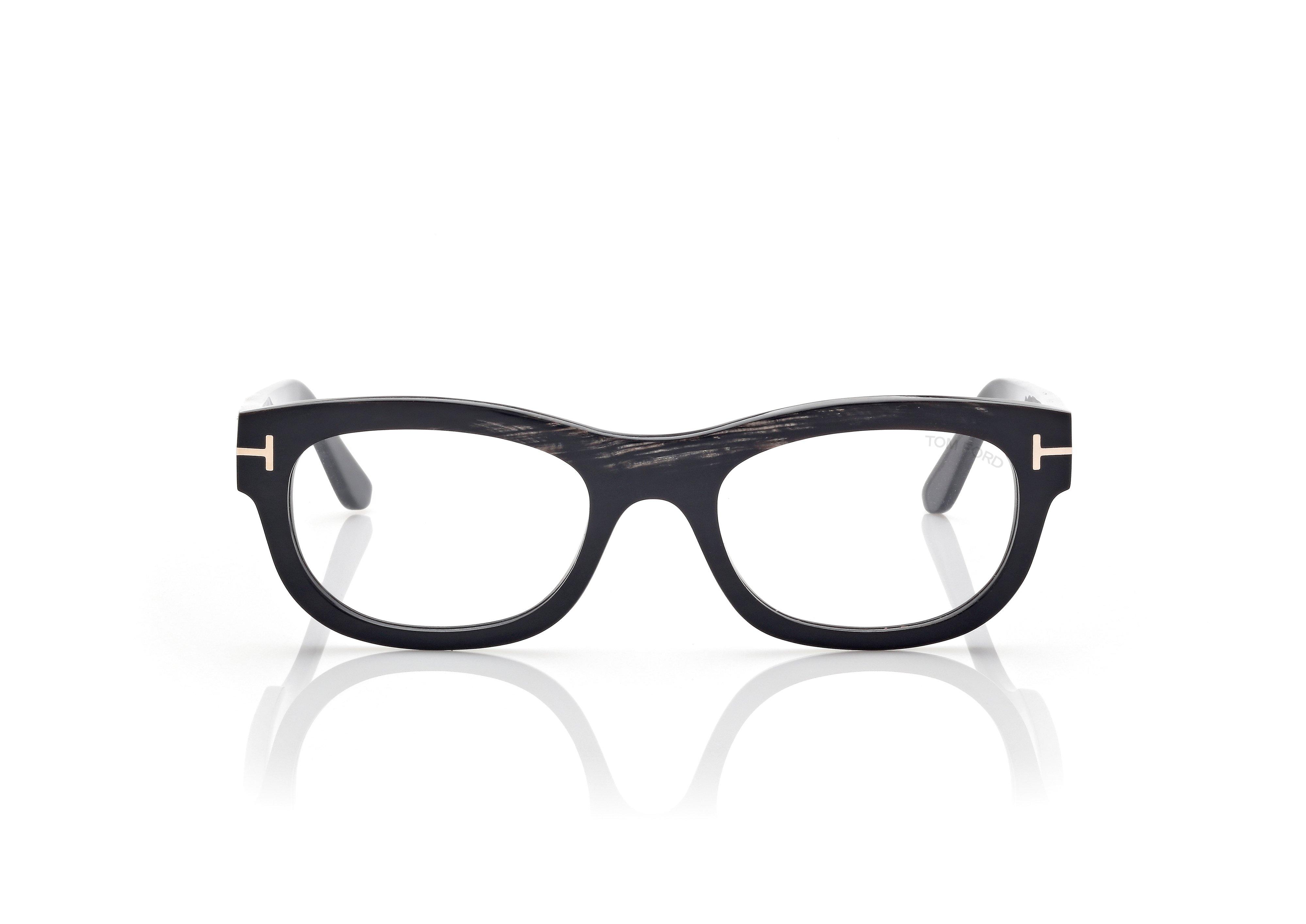 RECTANGULAR HORN OPTICALS | Tom Ford Fashion