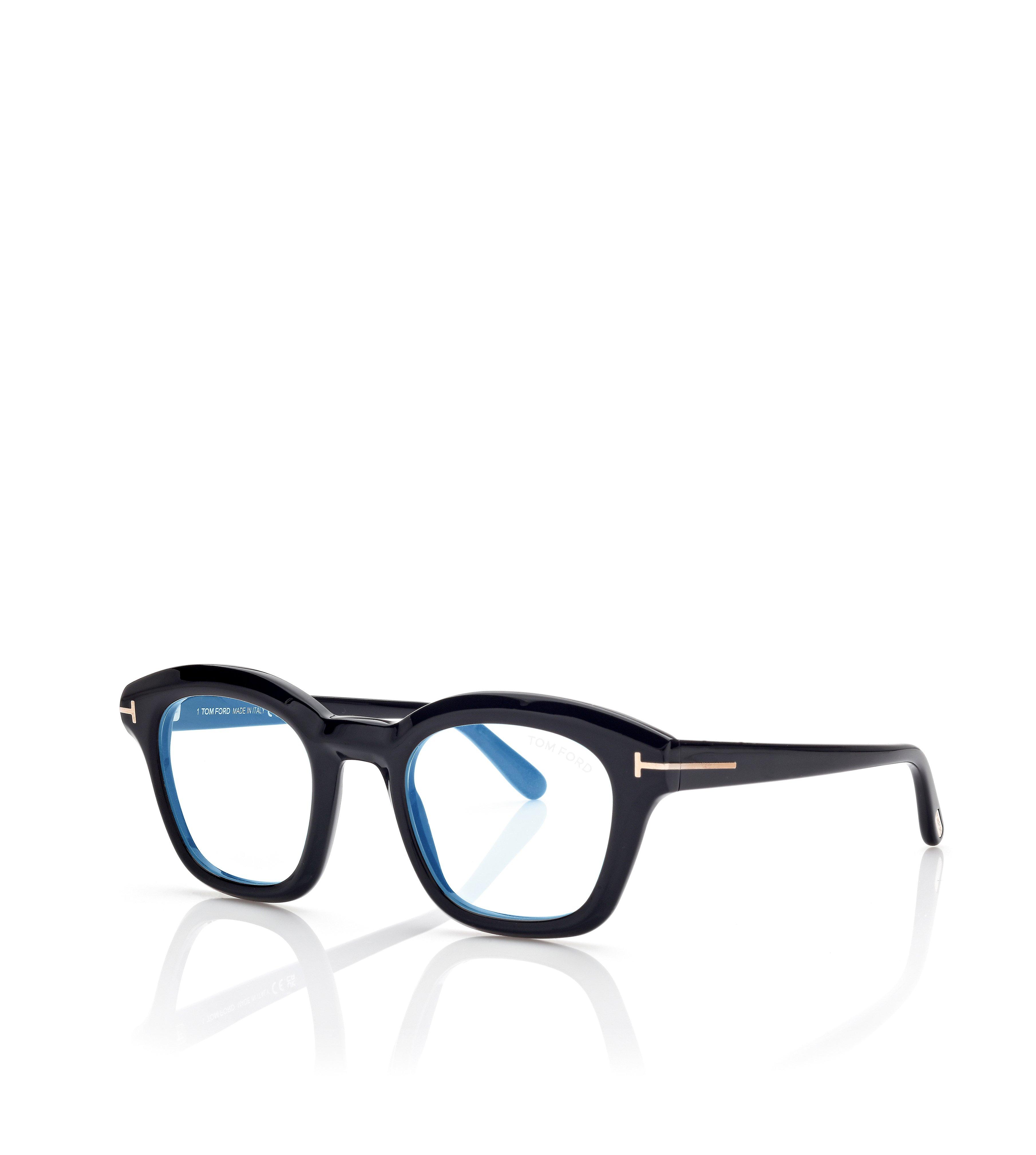BLUE BLOCK SQUARE OPTICALS