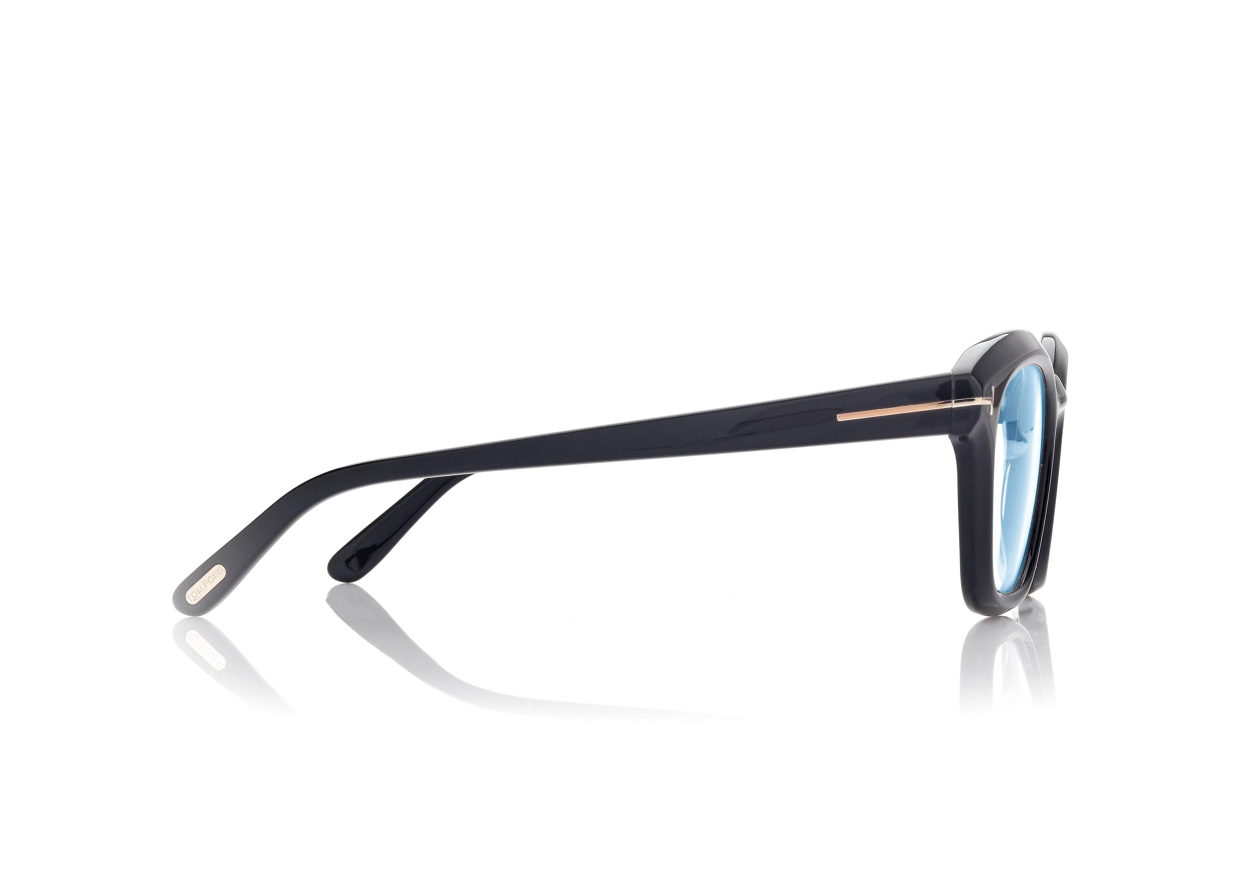 BLUE BLOCK SQUARE OPTICALS | Tom Ford Fashion