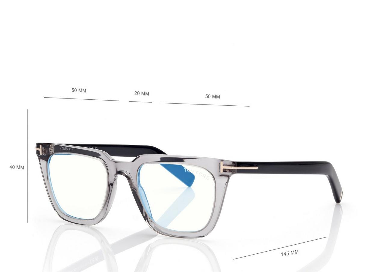 BLUE BLOCK SQUARE OPTICALS image number 3