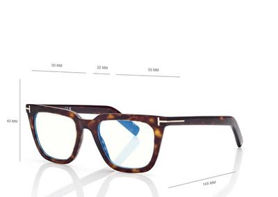 BLUE BLOCK SQUARE OPTICALS image number 3